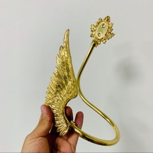 Sujetador de Cortina de Latón Sólido, Estilo Lazo Decorativo, para Montar en la Pared, Accesorio Decorativo para Hogar, Hotel, Restaurante - Product Image 3