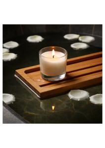 Luxury Eco-Friendly Handmade Scented Cylinder Glass Jar Soy <b>Paraffin</b> Wax Candle for Home Spa Decor Ramadan Chinese New Year - Product Image 2