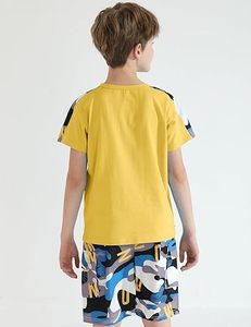 Conjunto de Camisa y Pantalones Cortos de Verano para Hombre, Traje Casual de Dos Piezas, Ligero y Transpirable, Venta al Por Mayor - Product Image 5