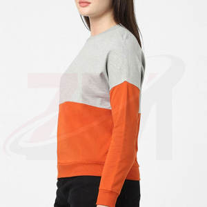 Sweat-shirts pour femmes tendance et à la mode, personnalisables pour un usage décontracté, prix de gros, manches longues, logo sur le devant - Product Image 2