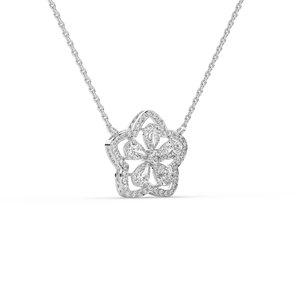 Colgante de Plata 925 con Diamante Cultivado en Laboratorio de 2 Quilates, Corte Pera, Estilo Único, Ligero y Minimalista, Certificado IGI, para Mujer - Product Image 2