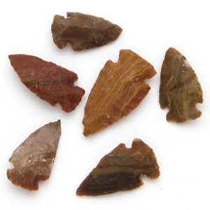 Punta de Flecha de Ágata Natural de 7 Pulgadas, Piedra Curativa de Cristal Tallada, Punta de Flecha de Gema para Manualidades, Joyería, Coleccionismo y Decoración - Product Image 3