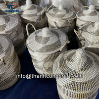 POUF de SEAGRASS OEM fiable avec POUF de SEAGRASS RUSTIQUE Durable Vente en gros Vietnam Livraison rapide Meilleur prix à long terme