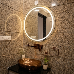 Desert Brown <b>Granite</b> Cut To Size for Bathroom Wall Cladding and Interior Projects - Product Image 1