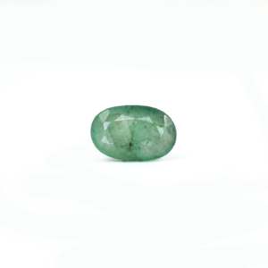 Certified 3 Carat Synthetic Emerald Cut Loose Gemstone for Fine Jewelry - Product Image 1