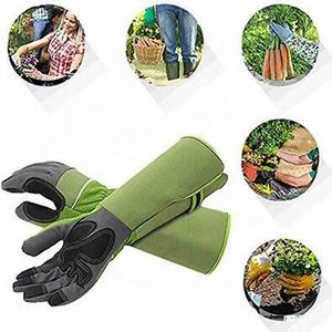 Gants de jardin à roses ultra-longs et lourds, 100 pièces, manicle en cuir pour le travail du jardinage - Product Image 4