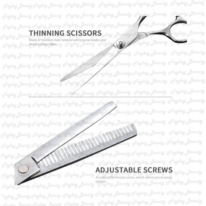 Wholesale Price Barber <b>Thinning</b> <b>Scissor</b> Set Professional <b>Hair</b> Cut <b>Scissor</b> New Arrival Top Selling Barber Salon Cutting <b>Scissors</b> - Product Image 1