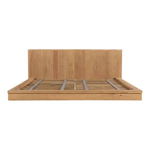 Juego de Dormitorio de Madera de Teca Premium, Cama Diván Moderna de Madera para Tamaño Queen, Muebles para el Hogar - Bella - Product Image 4