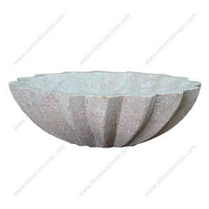 Envase Personalizado de Alta Calidad, Nuevo Diseño de Accesorios para el Hogar, Tazón de Mármol de Color Marfil, Piedra Natural - Product Image 5