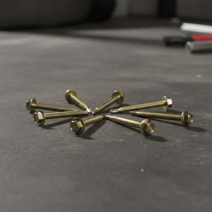 PDC Class 8 Carbon Steel Hex Head Self-Drilling Screw Standard Thread Galvanized Zinc Coating Inch Measurement Customizable - Product Image 1