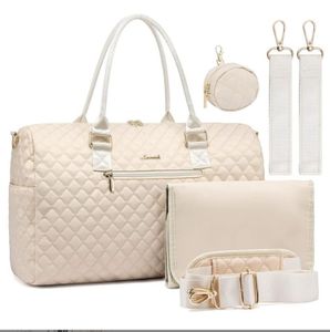 Bolsa de Pañales Multifuncional, Mochila para Mamá, Gran Capacidad, Impermeable, Cierre de Cremallera de Nailon, Bolsa Organizadora para Bebé para Viajes - Product Image 1