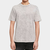 T-shirts pour hommes coupe ajustée, effet délavé, 100% coton, écologiques, séchage rapide, manches courtes, haute qualité, style décontracté, col rond, streetwear