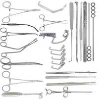 Kit d'instruments chirurgicaux médicaux de base, fournitures médicales, vente chaude 2026, kit d'instruments chirurgicaux d'oreille, nez, gorge (ORL) Salaar pour tonsillectomie