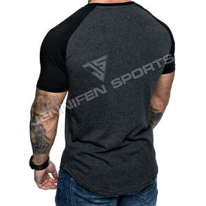 Meilleure Vente T-shirt Homme Décontracté Créatif d'Été Respirant à Manches Courtes 100% Coton Coupe Classique Bicolore Tendance - Product Image 5