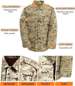 Ensemble de veste et pantalon de chasse et de randonnée camouflage personnalisé, respirant, pour l'extérieur, fabrication haut de gamme, production en gros - Product Image 4