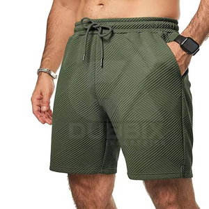 Shorts de sport pour hommes, séchage rapide, respirants, légers, compressifs, athlétiques, taille élastique, anti-plis, taille plus - Product Image 6