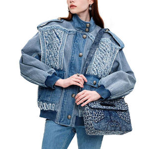 Custom Autumn/winter Casual Denim <b>Women's</b> Short <b>Jacket</b> Denim <b>Jacket</b> <b>Women's</b> Clothing - Product Image 4