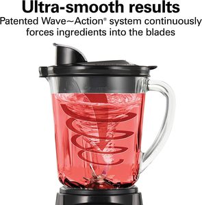 Mixeur Power Elite Wave Action pour les smoothies et les milkshakes, pot en verre de 40 oz, 12 fonctions, broyage de glace - Product Image 2
