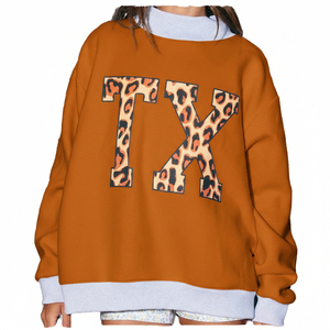 Sudadera de cuello alto para mujer, personalizada por el fabricante, con bordado frontal, de forro polar, nueva colección de otoño, de manga larga, holgada, de color liso para invierno. - Product Image 1