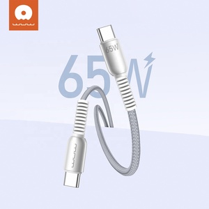 Nhanh chóng bán nhà máy thương hiệu trực tiếp Nylon bện bền Loại C để Loại C 1Meter PD 65 Wát siêu nhanh sạc cáp dữ liệu - Product Image 3
