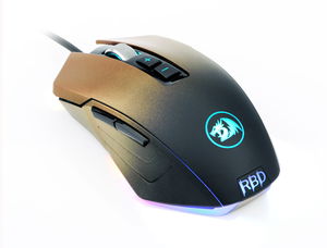 Ratón para juegos con cable Redragon G10 Jaguar, retroiluminación RGB de 500-5000 DPI, 7 botones programables, ratón USB ergonómico para PC, portátil y jugadores - Product Image 2