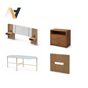 Meubles de chambre d'hôtel Holiday Inn de qualité fiable - Meubles en MDF pour projets hôteliers avec construction stable - Fabricant vietnamien - Product Image 1