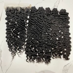 Paquets de cheveux humains vierges bruts non transformés 30 pouces Extensions de tissage de cheveux d'origine vietnamienne de Style bouclé birman - Product Image 5