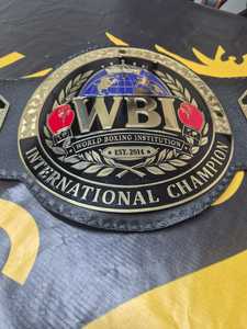 Plaque métallique personnalisable pour ceinture de champion, boucle en laiton, style formel - Product Image 5