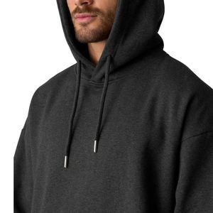 Sudadera con Capucha Oversize para Hombre, Estilo Urbano, Gruesa, Informal, de Forro Polar, Chaqueta con Capucha, Venta al por Mayor, Fabricante OEM ODM - Product Image 4