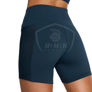 Shorts de yoga respirants de couleur unie pour femmes, design personnalisé, vêtements de fitness, toutes tailles disponibles, shorts de yoga pour femmes - Product Image 5