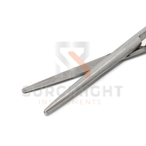 Tijeras grandes rectas para amígdalas, con punta redonda afilada, de acero inoxidable, instrumento quirúrgico manual de otorrinolaringología, reutilizable, de Blush Surgical - Product Image 2