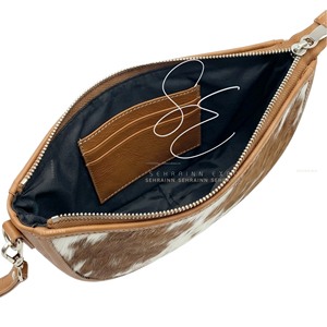 2026 New Cowhide Leather Coin <b>Purse</b> Animal Print Zipper Wallet Mini Wrist Strap Bohemian Style Women's Daily Use Pouch - Product Image 5