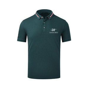 Chemises polo pour hommes respirantes et à séchage rapide, chemises polo pour hommes avec logo personnalisé imprimé, chemises polo pour hommes élégantes de haute qualité - Product Image 1