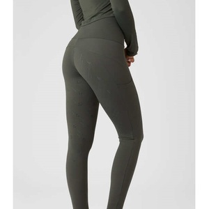 Pantalon d'équitation extensible 4 directions de haute qualité, leggings, collants, vêtements d'équitation en tissu technique au toucher doux - Product Image 3