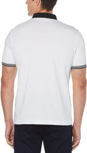 Polo en coton 100% 220 g/m² unisexe, tailles S à 5XL, design personnalisé, logo OEM imprimé ou brodé sur un t-shirt polo de couleur unie - Product Image 2