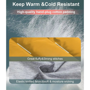 บริการรับผลิตเสื้อกั๊กผู้ชายแบบ OEM ขายส่งเสื้อกั๊กผ้าฝ้ายบุใยแบบมีฮู้ดลายสก็อต สวมใส่สบาย เสื้อกั๊กผู้ชายสำหรับฤดูหนาว - Product Image 4