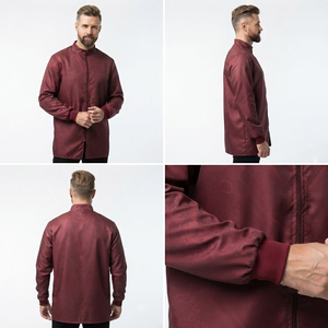 Blouse de Barbier Professionnelle pour Hommes, Cape de Coiffure et de Toilettage - Product Image 3