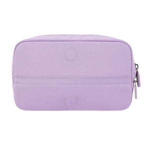 New Bear Patch Zippered Stationery <b>Bag</b> for <b>School</b> and Office Use SENDA Purple Nylon Pencil Case Stationery Set - Product Image 2