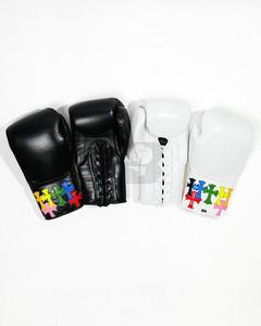 Conjunto de Boxeo Chrome Heart Personalizado de Alta Calidad, Cierre de Cordones de Cuero de Alta Calidad, Unisex, para Entrenamiento, Sparring, Kickboxing, MMA - Product Image 4