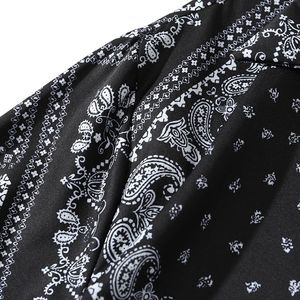 เสื้อเชิ้ตฮาวายลายเพสลีย์ แขนสั้น สไตล์ลำลองสำหรับวันหยุดพักผ่อน ผลิตจากผ้าสแปนเด็กซ์/โพลีเอสเตอร์ ระบายอากาศได้ดี แห้งเร็ว เป็นมิตรต่อสิ่งแวดล้อม - Product Image 6