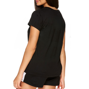 Conjunto de 2 Piezas para Mujer, Primavera-Verano, Color Sólido, Sin Mangas, Casual, Shorts a la Rodilla, Poliéster/Algodón, HAIDIIII SPORTS - Product Image 6