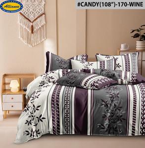 Juego de Ropa de Cama de Poliéster Moderno Tejido Tamaño King, Fundas de Almohada Resistentes a las Arrugas, 400 Hilos, Fácil Cuidado, para el Mercado de EE. UU. y Reino Unido - Product Image 4