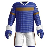 Ensemble de maillots de hockey personnalisés, uniforme de sport sur glace, maillot à manches longues, short, vêtements d'entraînement professionnels, vêtements de sport performants, vente en gros OEM