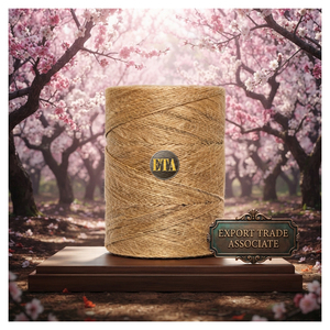 เชือกป่านดิบคุณภาพสูง 179 ปอนด์ / 1ply เป็นมิตรกับสิ่งแวดล้อม เหมาะสำหรับงานเย็บปักถักร้อย ส่งออก ผลิตในบังกลาเทศ - Product Image 1