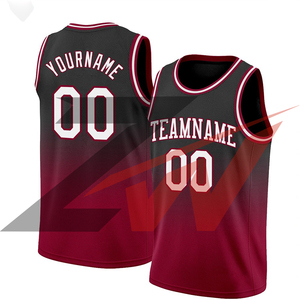 Camiseta de Baloncesto Reversible Personalizada para Hombre, Sublimada, Bordada, de Malla Transpirable de Secado Rápido - Product Image 4