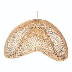 Modern Handcrafted Natural Rattan <b>Lampshade</b> Light Cover for Ceiling Pendant and Interior Decor Made in Vietnam - Product Image 1