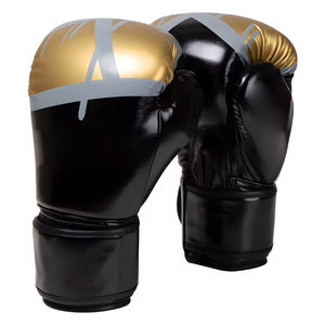 Guantes de Boxeo de Piel Sintética Transpirable con Cierre de Velcro para Muay Thai, Kick Boxing y Sanda, 10oz 16oz, para Entrenamiento y Sparring, con Soporte para Muñeca - Product Image 4