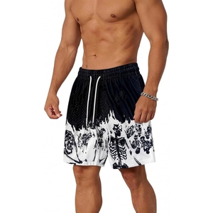 กางเกงขาสั้นกีฬาผู้ชาย ผ้าตาข่าย แห้งเร็ว ระบายอากาศดี เหมาะสำหรับบาสเก็ตบอล ฟิตเนส วิ่ง น้ำหนักเบา คุณภาพพรีเมียมจากสหรัฐอเมริกา - Product Image 4