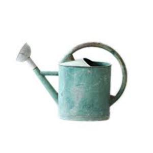 Regadera de Metal Galvanizado en Oferta, Regadera de Hierro Rústica para Jardín con Boquilla Larga, Regadera Decorativa Antigua para Plantas de Exterior - Product Image 4