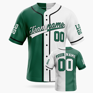 Camiseta de béisbol personalizada con nombre y número, uniforme de equipo, negro, blanco, dorado, malla transpirable, ropa de manga corta para hombre - Product Image 3